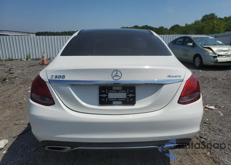 2017 Mercedes-Benz C 300 4Matic from USA, damaged, VIN 55SWF4KBXHU196653